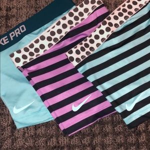 Nike Pros set of 3